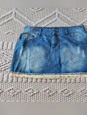 VENUS - Women's Blue Jean Skirt - Size 12